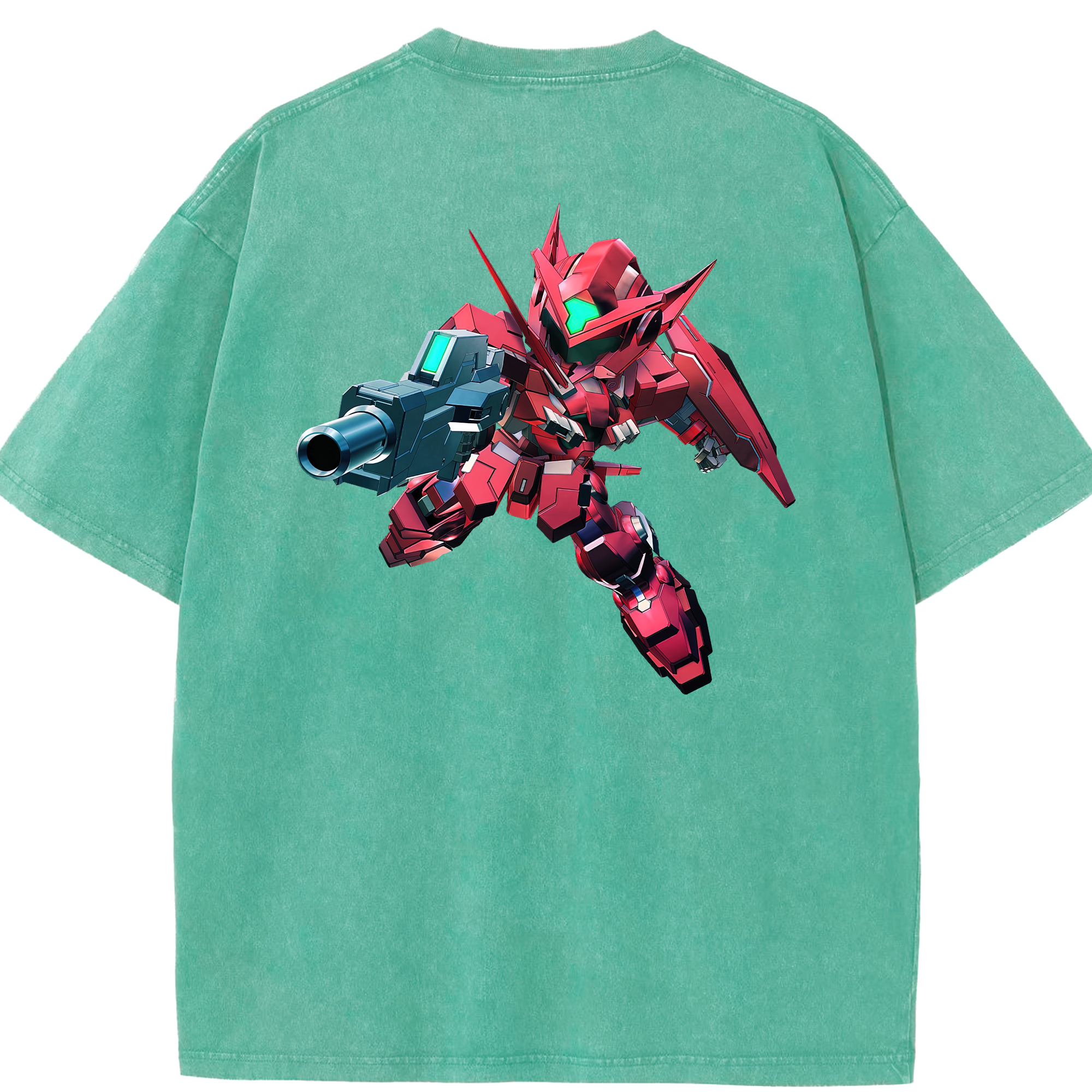 （画像用） 機動戦士ガンダム Mobile Suit Gundam 綿100% ヴィンテージ風 半袖Tシャツ（背面プリント）